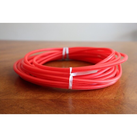 Knex Rippin' Rocket Coaster Replacement Part: Red Track Tube 24.5 Feet One pc - Picture 3 of 8